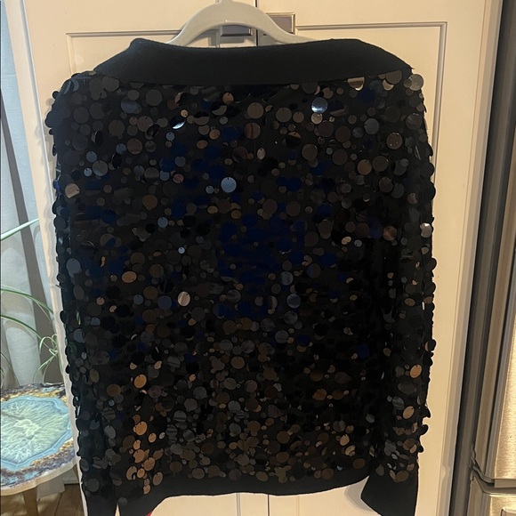 ‼️DAMAGED SALE‼️Helmut lang long sleeve Paillette polo - new with tags - Picture 6 of 6